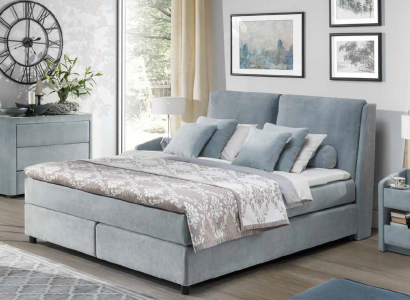 Box spring bed Bed Hotel Upholstery Luxury Beds Marriage Double bed 140 160 180